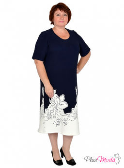 Платье Модель №501 размеры 44-82 - Plusmoda фото 8