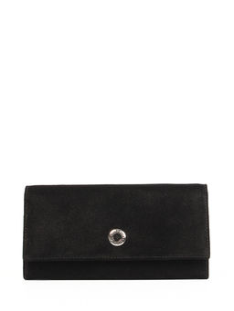 LACCOMA кошелек LA-1081-Z-черный натуральная замша