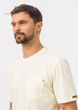 Домашний мужской комплект, (футболка 100% хлопок, шорты 100% ЛЁН), тм - Pantelemone фото 4