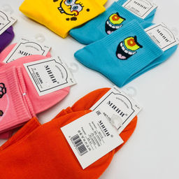 Носки женские МИНИ Губка Боб и пр. 10 шт. в уп (арт. W11-6) - Storyland фото 3