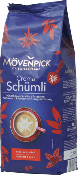 Movenpick. Schumli (зерновой) 1 кг. мягкая упаковка