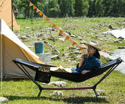 Гамак раскладной туристический Foldable Hammock