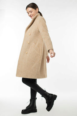 01-09698 Пальто женское демисезонное (пояс)