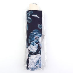 Зонт механический «Пышные цветы», эпонж, 4 сложения, 8 спиц, R=48/55 см, d=96 см, МИКС