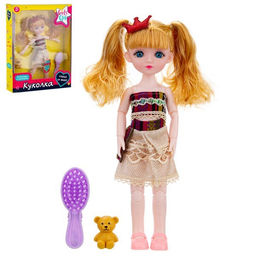 Кукла 30см, руки и ноги на шарнирах, с аксесс. (IT110957) в коробке 34,5*26*7см