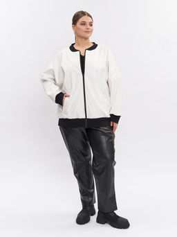 Жакет кожаный GA00109WHT02