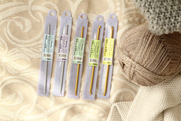 Для вязания Gamma SH3 крючок для тунис. вязания двухстор. сталь d 2.5 мм 14.5 см в чехле  фото 6