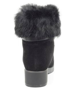 04-206W-8Y1 8J33M Ботинки зимние женские (натуральная замша, натуральный мех)