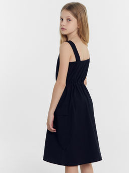 Сарафан для девочек в черном цвете - Mark formelle фото 4