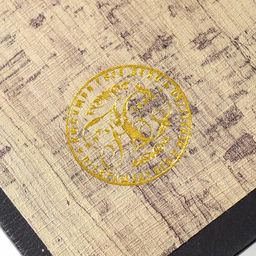 Шкатулка книга - сейф Герб. Россия великая держава, дерево и искусственная кожа, с замком, 21?13?5 см