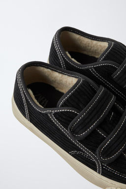 CORDUROY TRAINERS - Zara фото 4