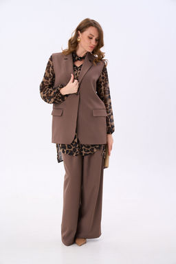 Жилет NIKVA н994-1 мокко  фото 2