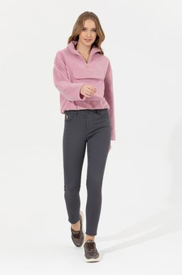 Женские спортивные брюки антрацитового цвета