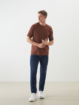 Bisiklet Yaka Penye Erkek Ti??rt