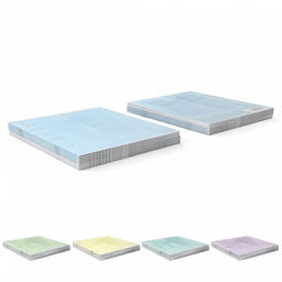 Цена за 160 шт. Тетрадь школьная ученическая ErichKrause Классика Visio ассорти, 24 листа, линейка (в плёнке по 10 шт.) фото 9