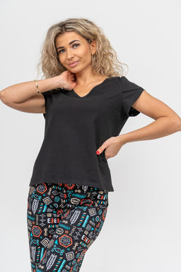 Костюм женский Натали 36691 футболка и брюки хлопок  фото 16