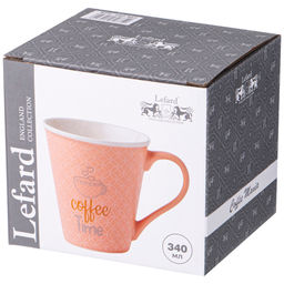 КРУЖКА LEFARD КОФЕМАНИЯ 340МЛ  фото 2