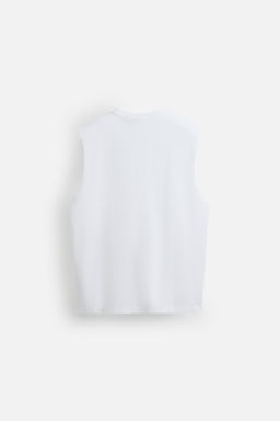 COTTON TANK T-SHIRT - Zara фото 7