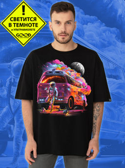 Мужская футболка оверсайз Cosmobus