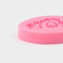 Цена за 2 шт. Молд для заливки Доляна Розан, силикон, 7?4?1 см, розовый  фото 4