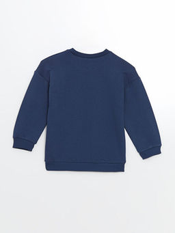 Bisiklet Yaka Erkek ?ocuk Sweatshirt ve E?ofman Alt 2li