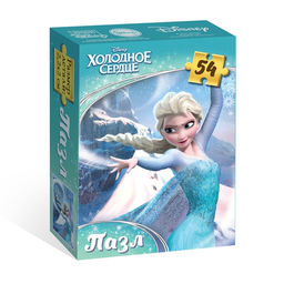 Цена за 3 шт. Пазлы «Эльза», 54 детали, Холодное сердце