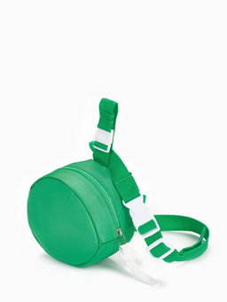 Сумка детская поясная на молнии «Выбражулька», зелёная