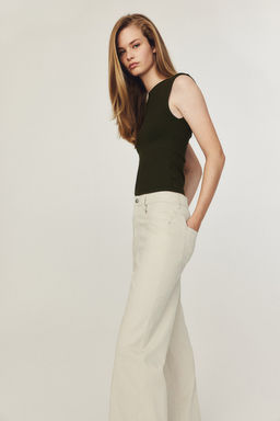Pantalon amplio de sarga - H&m фото 3