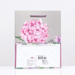 Пакет подарочный Розовое настроение 18 х 22,3 х 10 см - Simaland фото 2