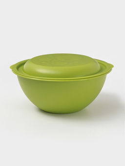 Миска салатница Martika, 3 л, с крышкой, пластик, МИКС