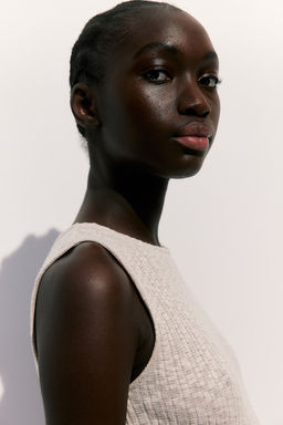 MAMA Vestido en punto de canale - H&m фото 3