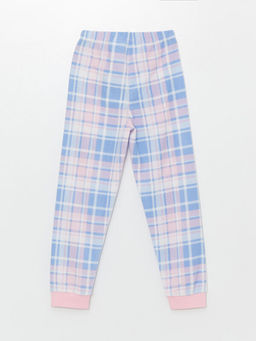 Beli Lastikli Ekose Polar K?z ?ocuk Pijama Alt - Waikiki фото 2