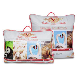 Подушка на молнии Царские сны Бамбук 50х70 см, белый, перкаль (хлопок 100%) - Vesta фото 6