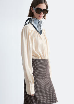 Falda lencera hasta la rodilla - H&m фото 7