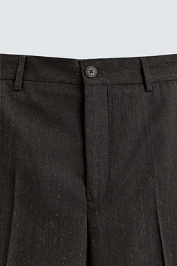 WOOL SUIT TROUSERS - Zara фото 8