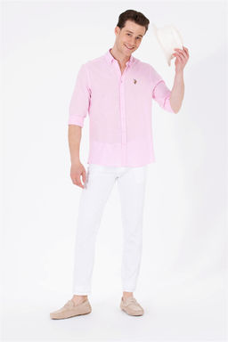 Мужская базовая рубашка с длинным рукавом Magnolia Неожиданная скидка в корзине