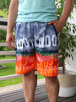 Шорты пляжные мужские_76