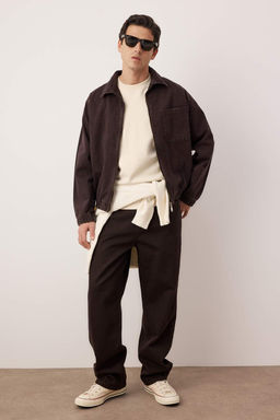 Kahverengi Regular Erkek Ceket TMNAW26CE00001 - Trendyolmilla фото 5