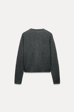 100% WOOL BASIC CARDIGAN - Zara фото 19