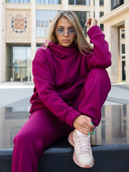 Женский Спортивный костюм БД040 сиреневый от Спортсоло - Sportsolo фото 20