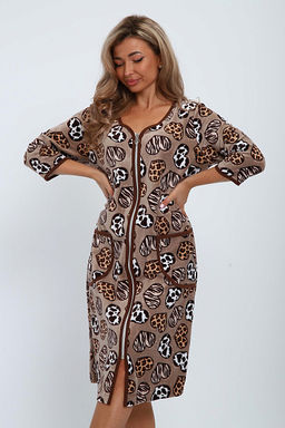 Халат велюровый на молнии (941-6) - Плиона фото 109