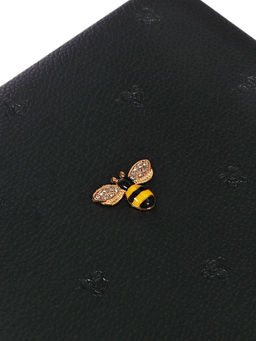 Дневник школьный 1-11 класс, deVENTE. Bee, ляссе, искусственная кожа, черный