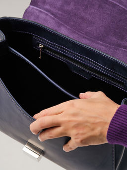 Сумка Azaro 30608 фиолетовый цветок