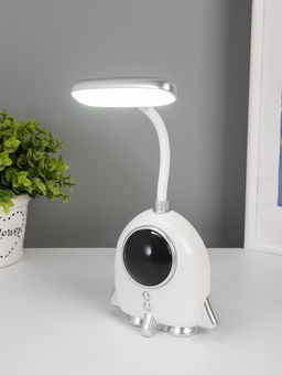 Ночник карандашница "Ракета" 6хLED 3Вт 5V USB АКБ 2 режима 7х11х27 см