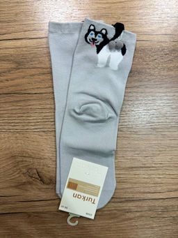 BK1043 Носки, 1 пара ГОЛУБОЙ