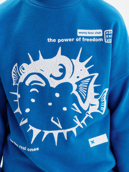 PELICAN, толстовка для мальчиков, Лазурный фото 3