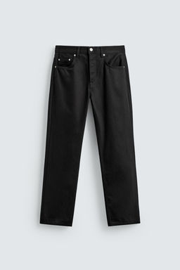 JEANS STRAIGHT FIT / Negro - Zara фото 7