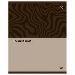 Цена за 2 шт. Тетрадь 48л. SINGLE COLOUR "Русский язык" (ТПск48 63783, BG)