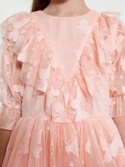 Платье пудра NB0118 - Nota bene фото 7