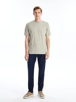 Bisiklet Yaka Penye Erkek Ti??rt